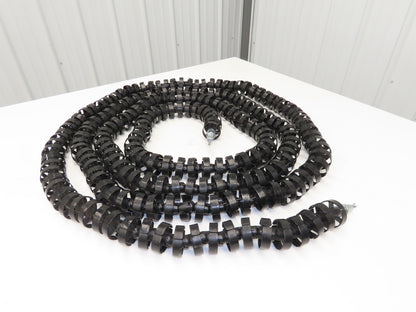 Kabelschlepp R056 1010.115 Energy Chain Cable Carrier Round POM 56mm OD 22' Long