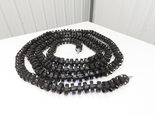 Kabelschlepp R056 1010.115 Energy Chain Cable Carrier Round POM 56mm OD 22' Long