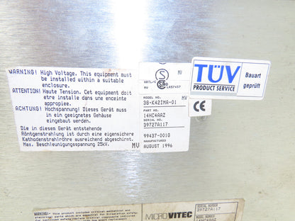 Micro Vitec 38-K42IMA-01 Machine Monitor Automation Display