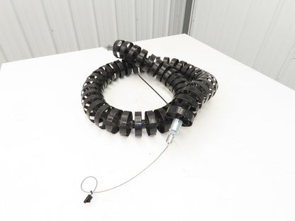 Kabelschlepp R085 10.175 Energy Chain Cable Carrier Round POM 85mm OD 74" Length