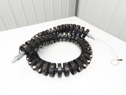 Kabelschlepp R085 10.175 Energy Chain Cable Carrier Round POM 85mm OD 74" Length