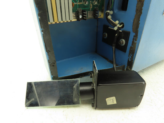 Accu-Sort 70VV Laser Barcode Scanner Cast Aluminum Enclosure Mirror Mount Broke