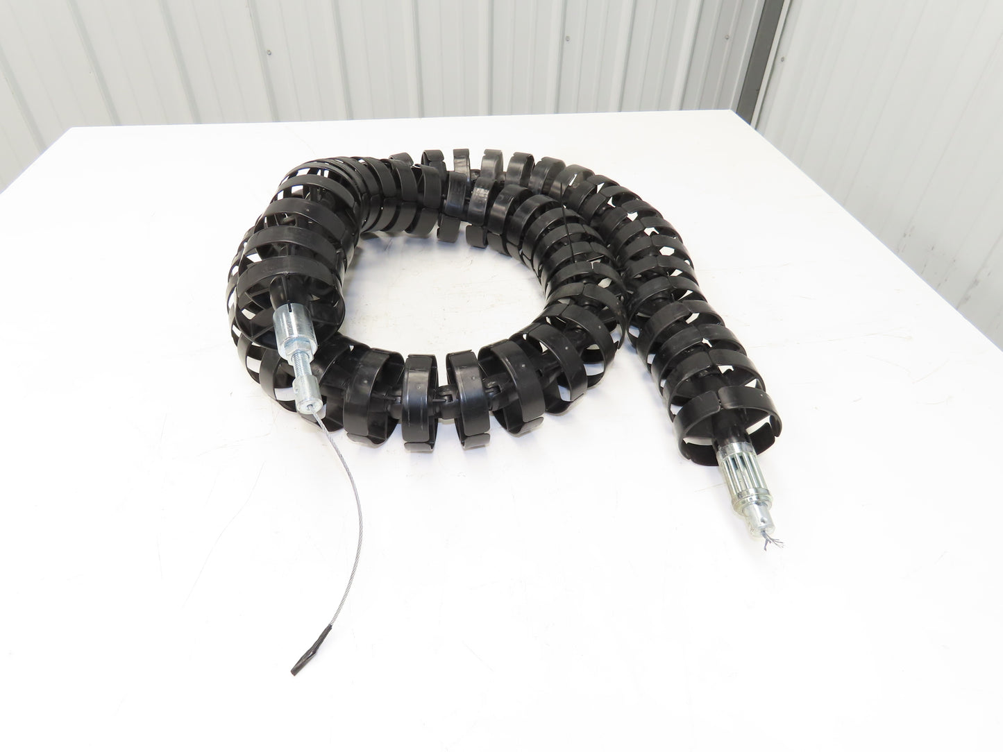 Kabelschlepp R085 10.175 Energy Chain Cable Carrier Round POM 85mm OD 84" Length