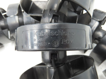 Kabelschlepp R085 10.175 Energy Chain Cable Carrier Round POM 85mm OD 84" Length