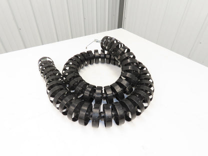 Kabelschlepp R085 10.175 Energy Chain Cable Carrier Round POM 85mm OD 84" Length