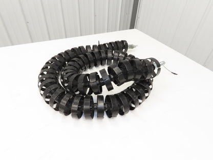 Kabelschlepp R085 10.175 Energy Chain Cable Carrier Round POM 85mm OD 84" Length