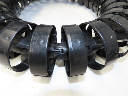 Kabelschlepp R085 10.175 Energy Chain Cable Carrier Round POM 85mm OD 84" Length