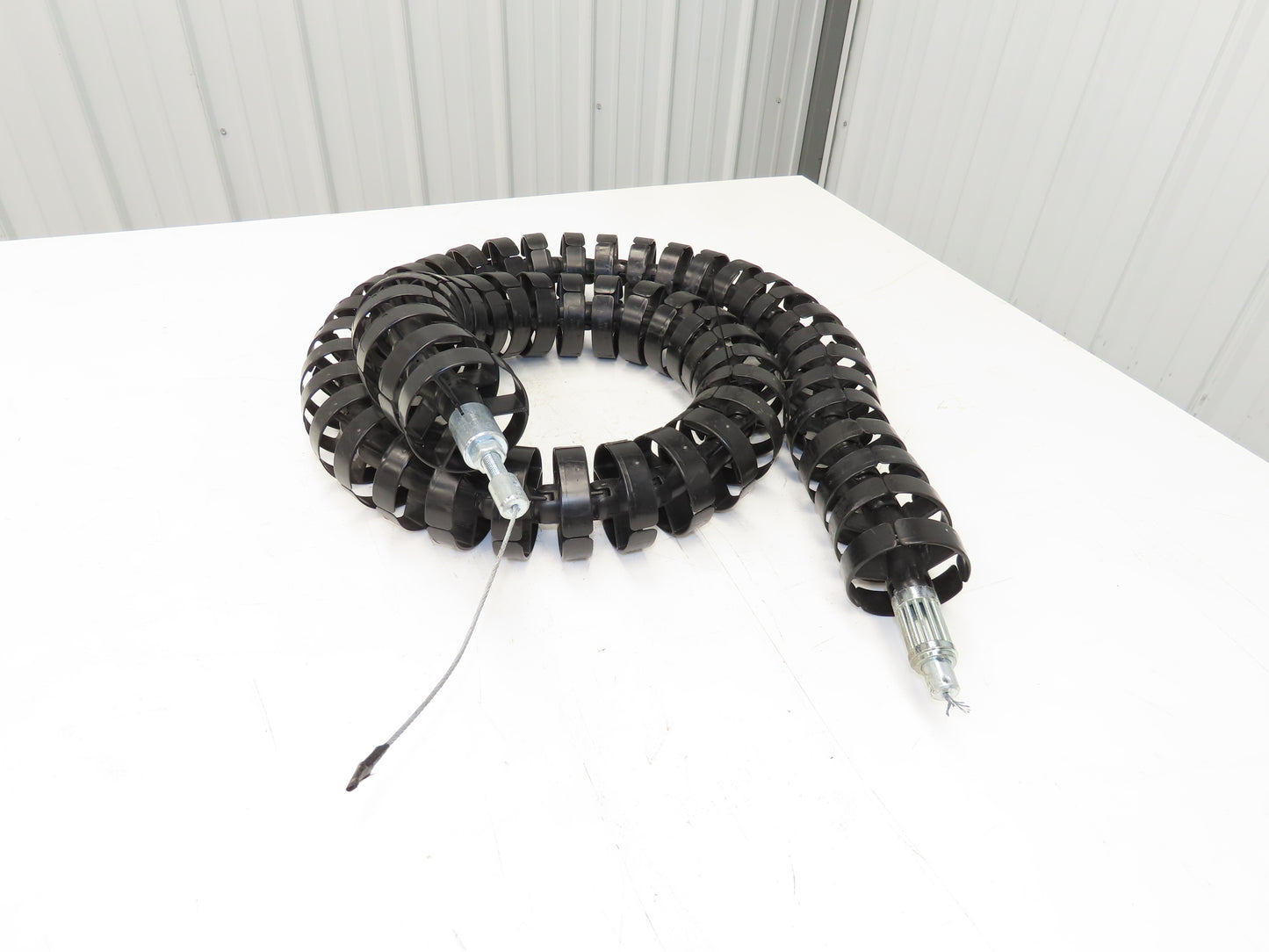 Kabelschlepp R085 10.175 Energy Chain Cable Carrier Round POM 85mm OD 84" Length