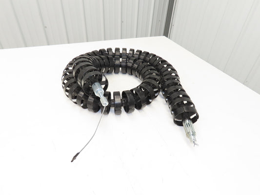 Kabelschlepp R085 10.175 Energy Chain Cable Carrier Round POM 85mm OD 84" Length