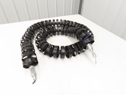 Kabelschlepp R085 10.175 Energy Chain Cable Carrier Round POM 85mm OD 98" Length