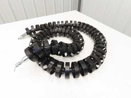 Kabelschlepp R085 10.175 Energy Chain Cable Carrier Round POM 85mm OD 98" Length