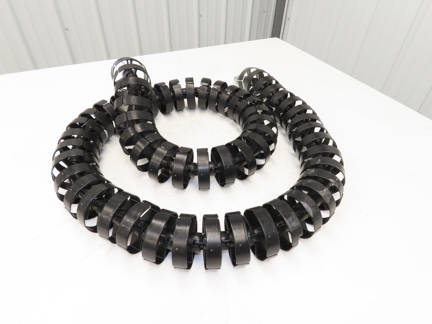 Kabelschlepp R085 10.175 Energy Chain Cable Carrier Round POM 85mm OD 98" Length