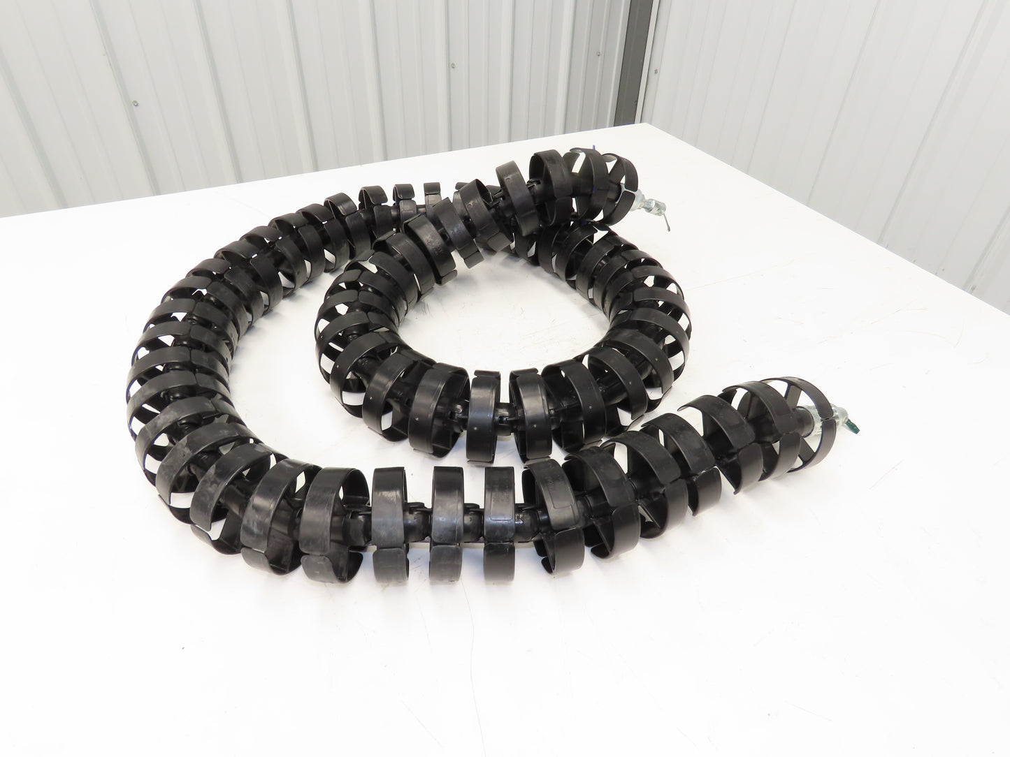 Kabelschlepp R085 10.175 Energy Chain Cable Carrier Round POM 85mm OD 98" Length