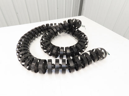 Kabelschlepp R085 10.175 Energy Chain Cable Carrier Round POM 85mm OD 98" Length