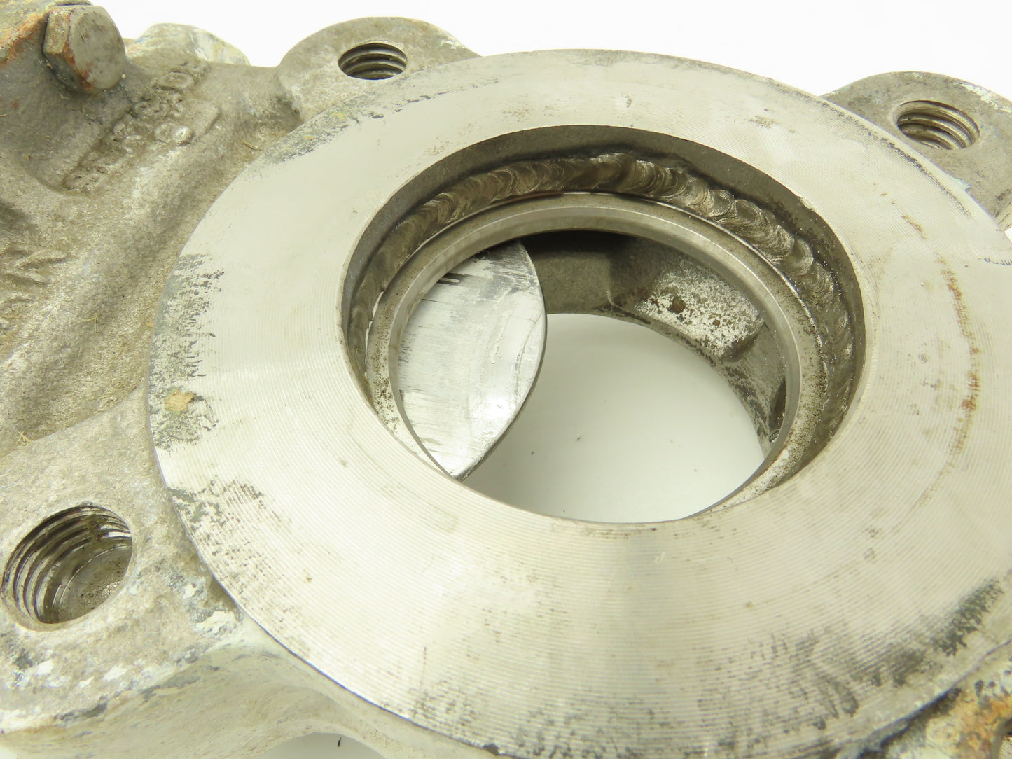 Velan L10-0320C-13BL 3" 316 Stainless Knife Gate Valve Rising Stem 10" Handwheel