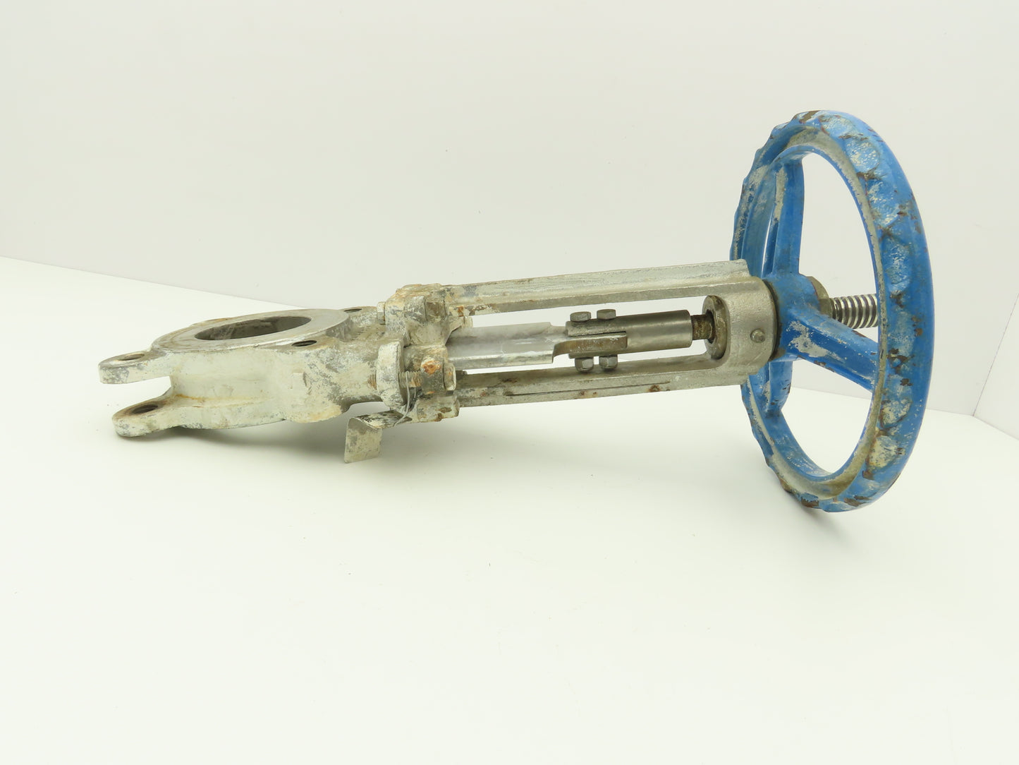 Velan L10-0320C-13BL 3" 316 Stainless Knife Gate Valve Rising Stem 10" Handwheel