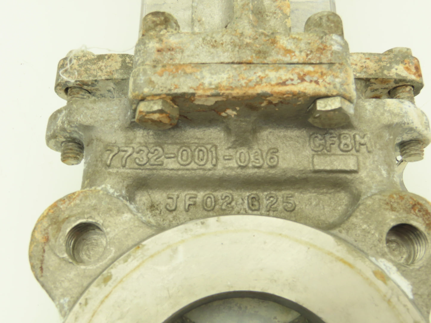 Velan L10-0320C-13BL 3" 316 Stainless Knife Gate Valve Rising Stem 10" Handwheel