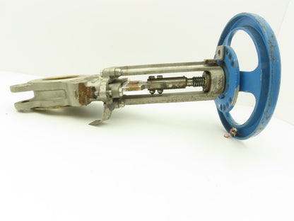 Velan L10-0320C-13BL 3" 316 Stainless Knife Gate Valve Rising Stem 10" Handwheel