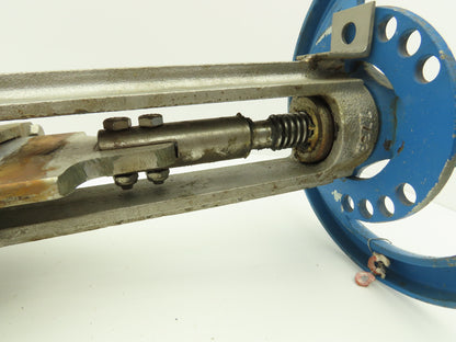 Velan L10-0320C-13BL 3" 316 Stainless Knife Gate Valve Rising Stem 10" Handwheel