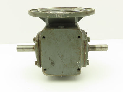 Dayton 4Z006C Worm Gearbox 10:1 Reducer 173rpm 3/4Hp 56C Dual Output