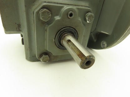 Dayton 4Z006C Worm Gearbox 10:1 Reducer 173rpm 3/4Hp 56C Dual Output