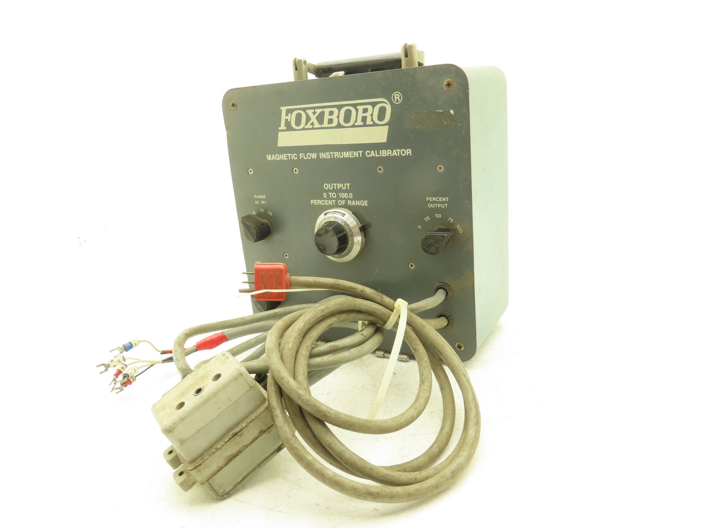 Foxboro 8120-6 Magnetic Flow Calibrator 115-230V 60Hz 1.5A No Cover