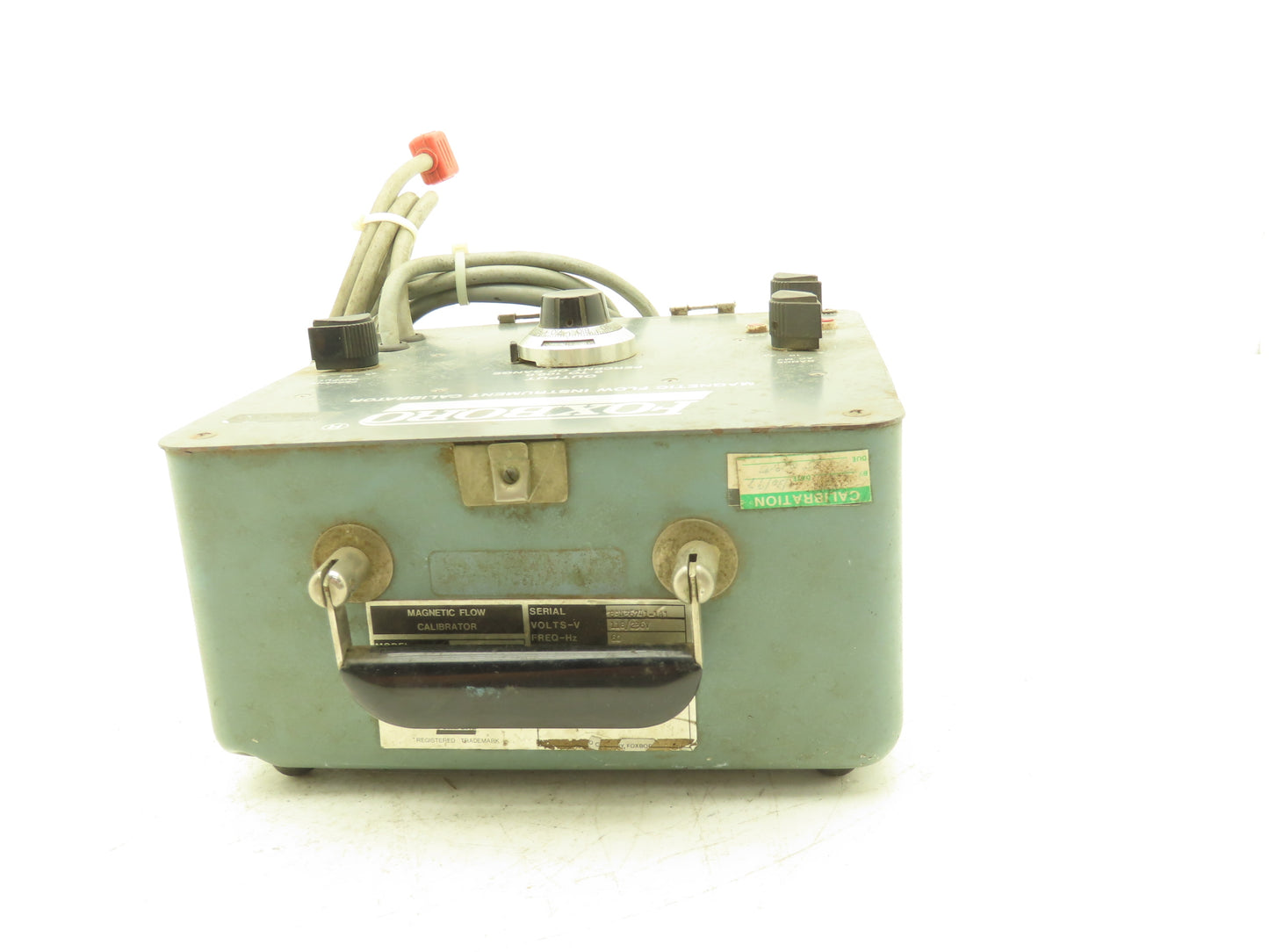 Foxboro 8120-6 Magnetic Flow Calibrator 115-230V 60Hz 1.5A No Cover