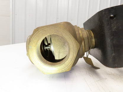 Johnson Controls MP843E Pneumatic Actuator with 2-Way Brass Globe Valve 2"NPT