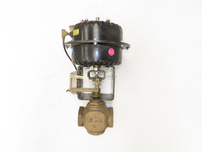 Johnson Controls MP843E Pneumatic Actuator with 2-Way Brass Globe Valve 2"NPT