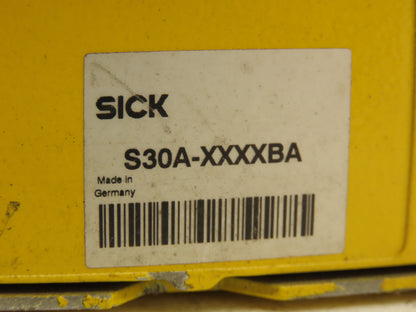 Sick S30A-6011BA Safety Laser Scanner S3000 Standard 0m to 8m
