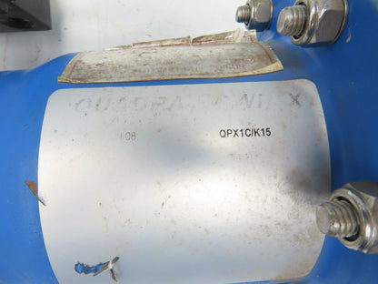 Jamesbury Quadra-Powr X QPX1CIK15 Actuator 1" Flanged SS Ball Valve & Positioner