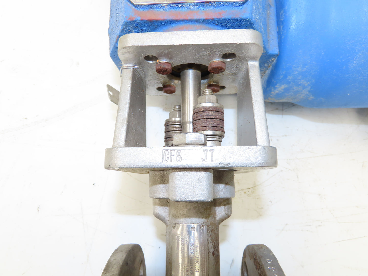 Jamesbury Quadra-Powr X QPX1CIK15 Actuator 1" Flanged SS Ball Valve & Positioner