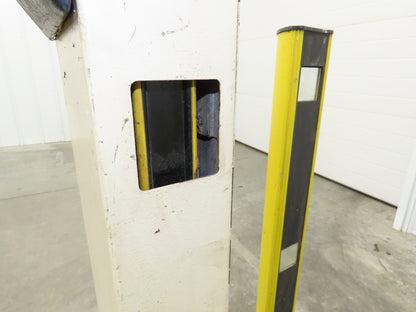 Sick 1015620 MSLE 02 25011 Light Curtain Set w/2 Mirror Stands & Control Station