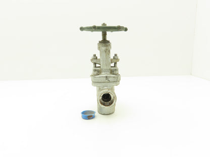 Edward 1049Y Right Angle Stop Valve 1" Socket Weld 3600 CWP 1830 PSI Rising Stem