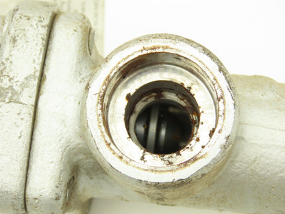 Edward 1049Y Right Angle Stop Valve 1" Socket Weld 3600 CWP 1830 PSI Rising Stem