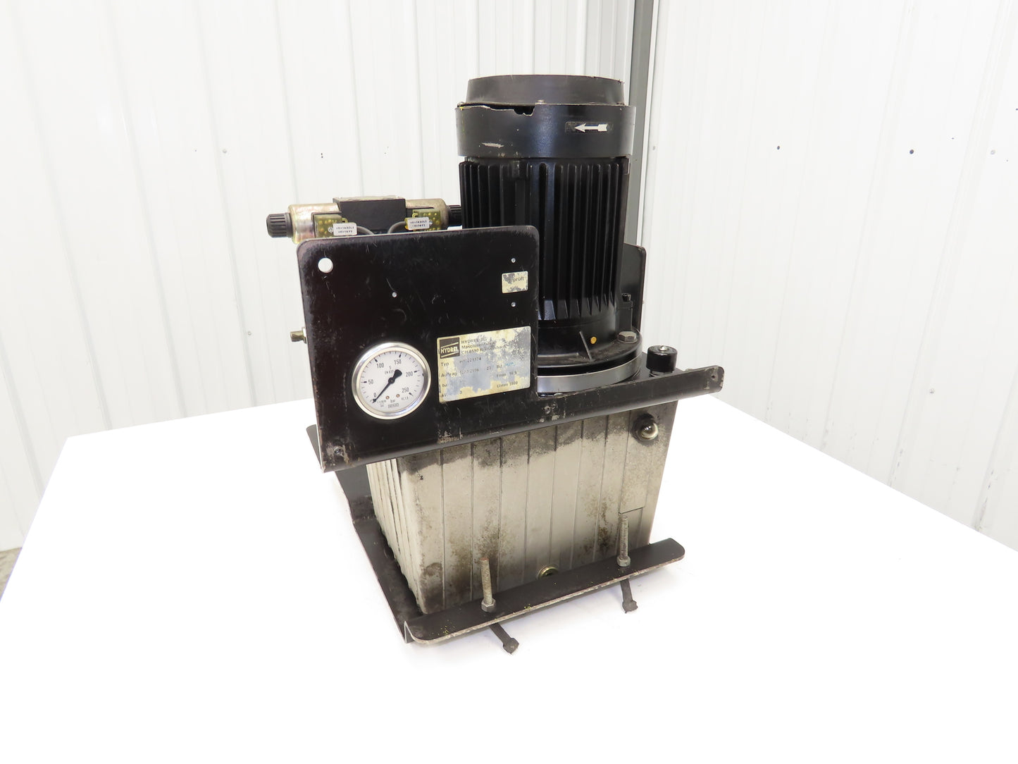 Hydrel AG HY 221174  Hydraulic Power Unit 3KW 480V 3PH 1450 PSI 16.9l/min Pump