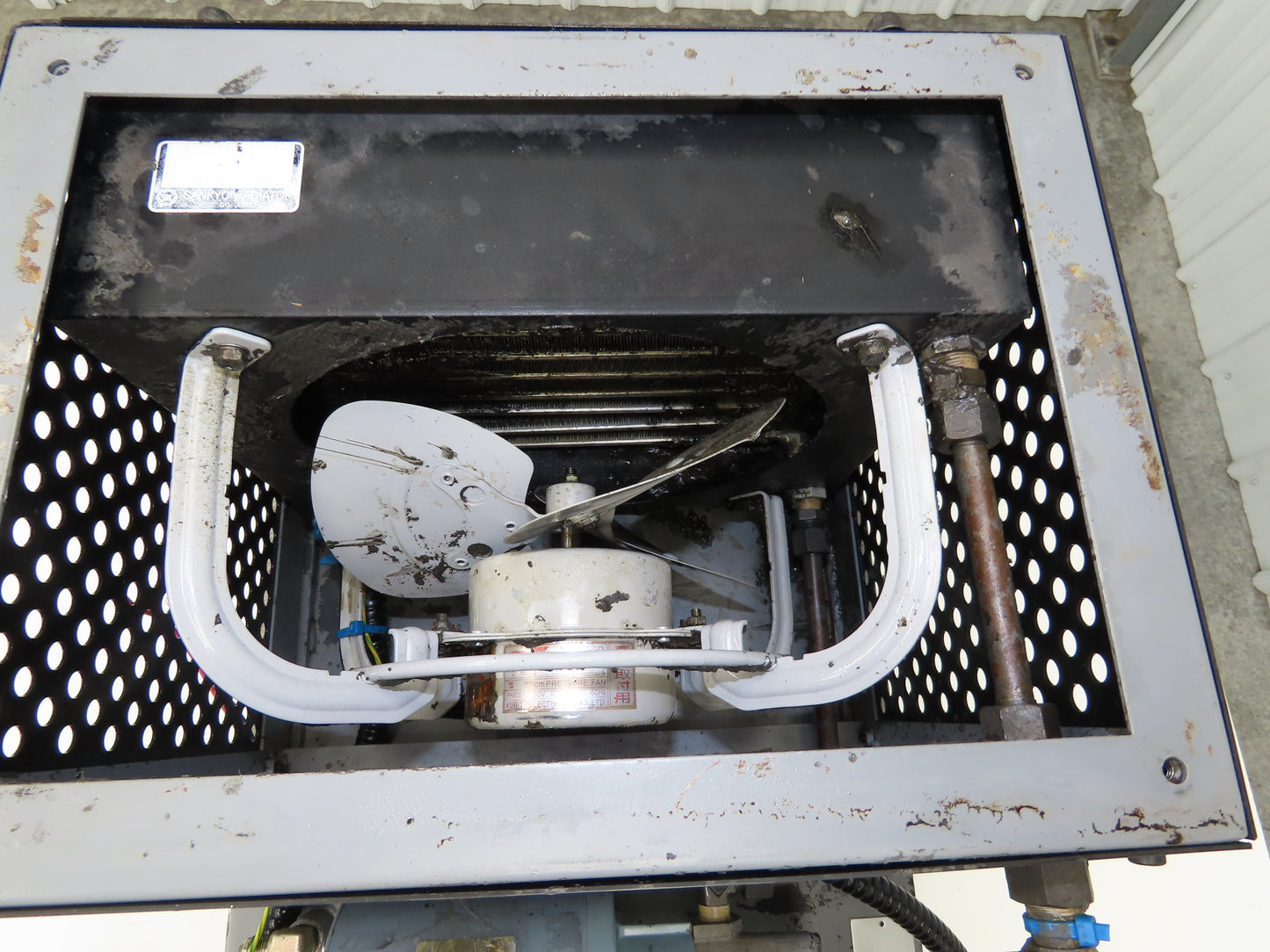 Nippon TOP-13MA Trochoid Spindle Oil Cooler Unit Pump 7 Gal Tank 220V Motor