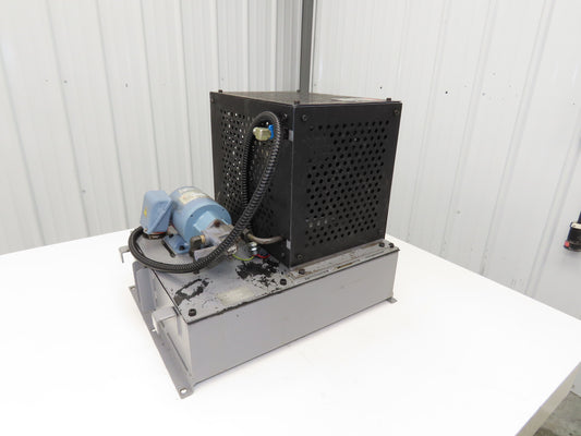 Nippon TOP-13MA Trochoid Spindle Oil Cooler Unit Pump 7 Gal Tank 220V Motor