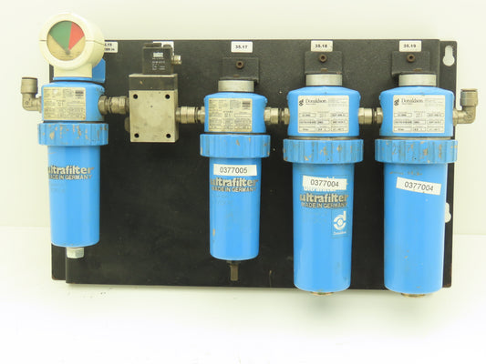 Donaldson/ Airtec AG 0006 Filter Assembly with Valve M 07 310-HN 4 Filters