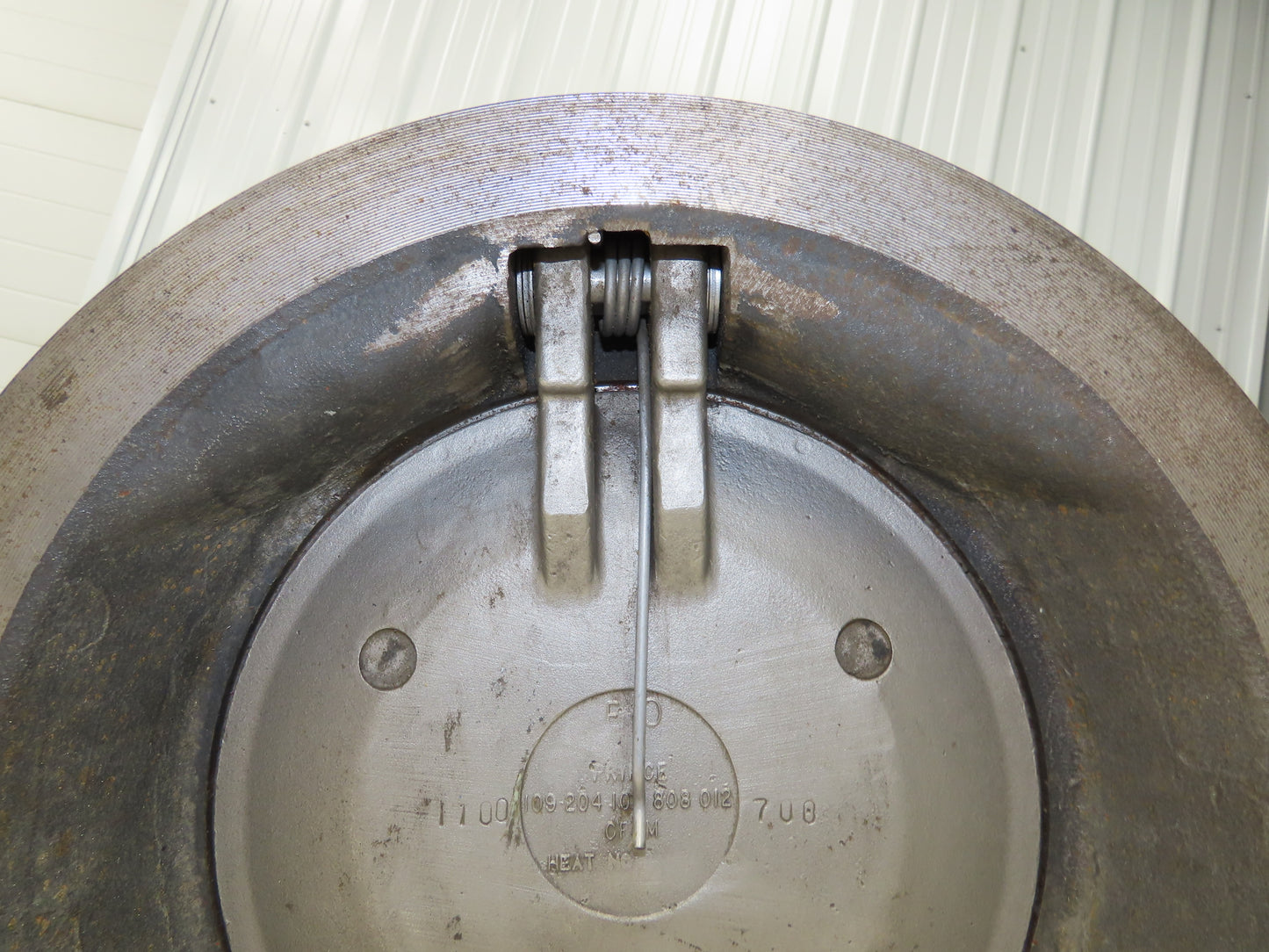 Keystone 810 Swing Flap Check Valve 10" Wafer Flange 200 CWP 236-810-004