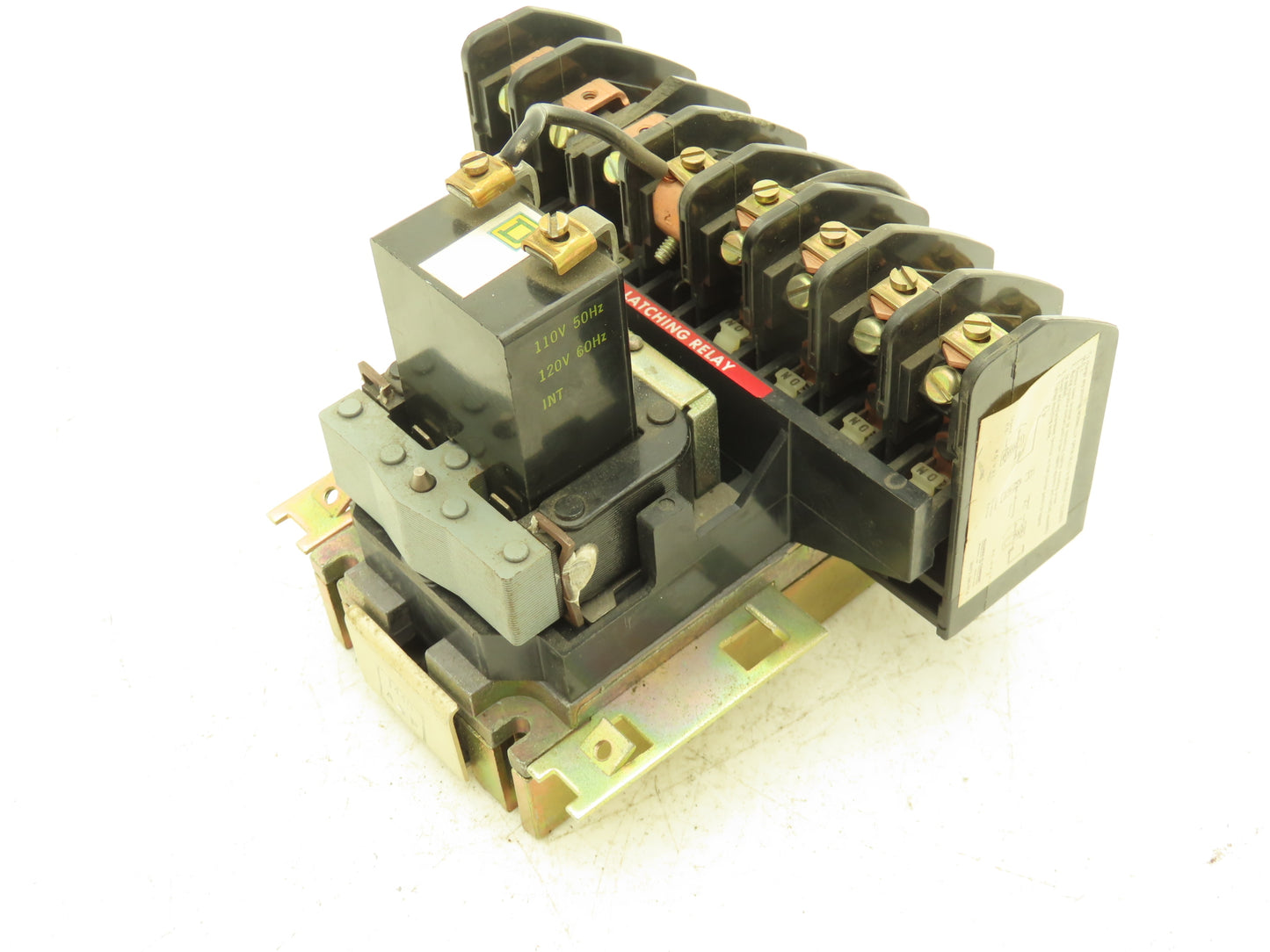 Square D LL0 60 Lighting Contactor 600VAC 20A 250VDC Max Coil-120V