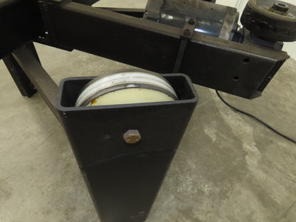 3/8" Steel Top Turn Table Work Bench 52"x25.25" 230/460V 3Ph