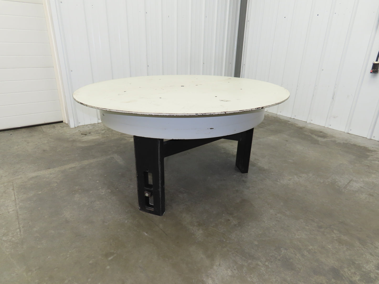 3/8" Steel Top Turn Table Work Bench 52"x25.25" 230/460V 3Ph