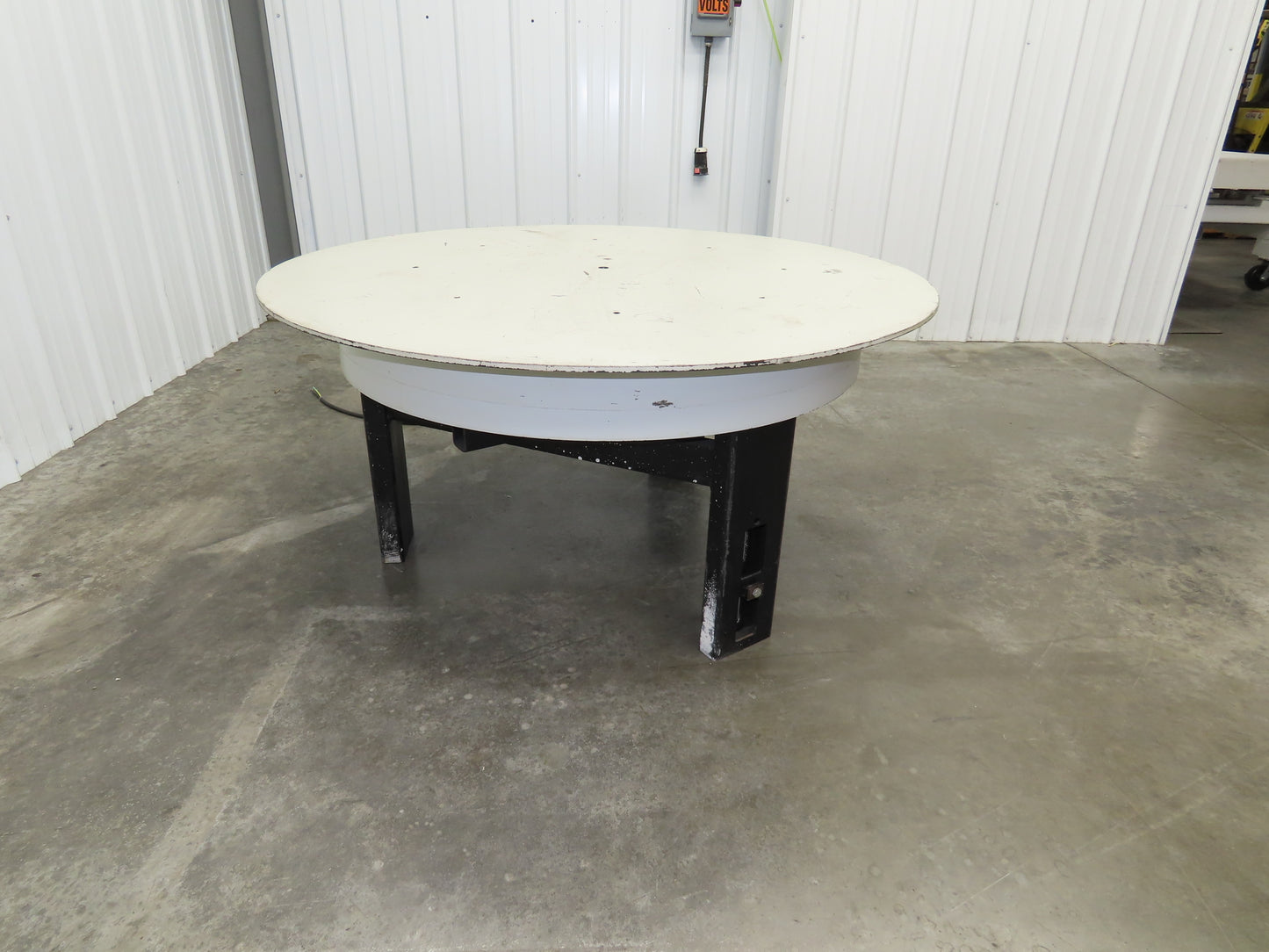 3/8" Steel Top Turn Table Work Bench 52"x25.25" 230/460V 3Ph
