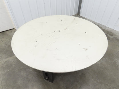 3/8" Steel Top Turn Table Work Bench 52"x25.25" 230/460V 3Ph