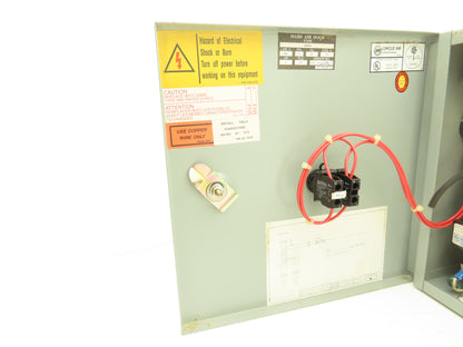 Mars Air Door S2B4A Motor Control Pannel 2 Door W Safety Switches 3Ph 115V Coil