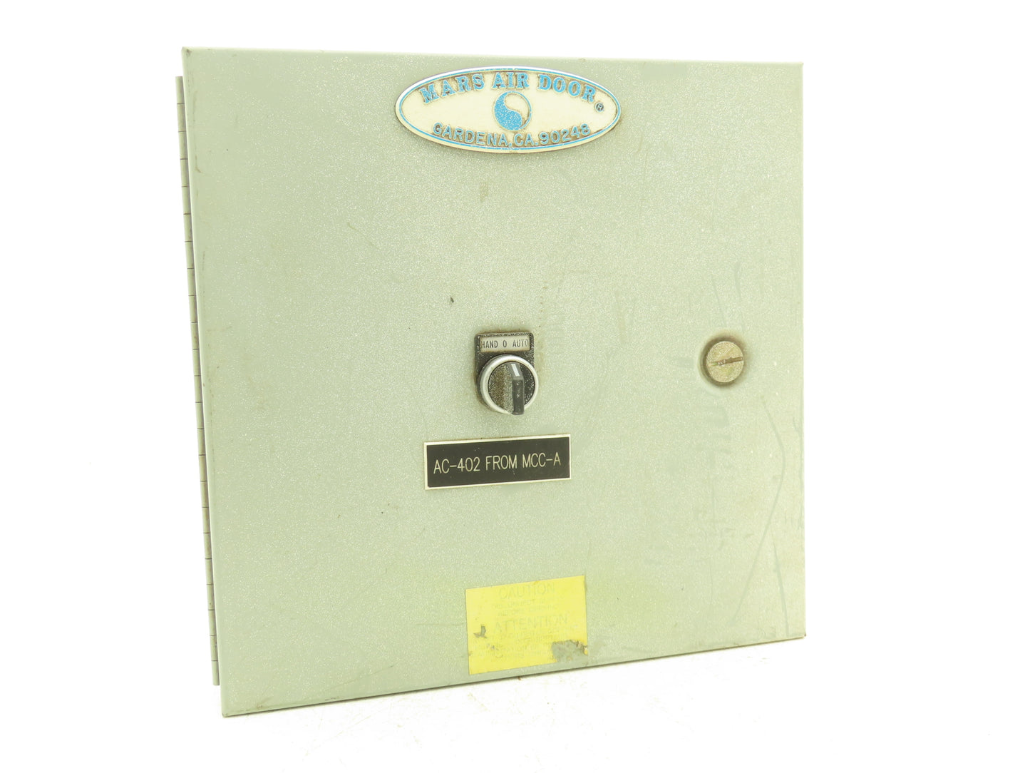 Mars Air Door S2B4A Motor Control Pannel 2 Door W Safety Switches 3Ph 115V Coil