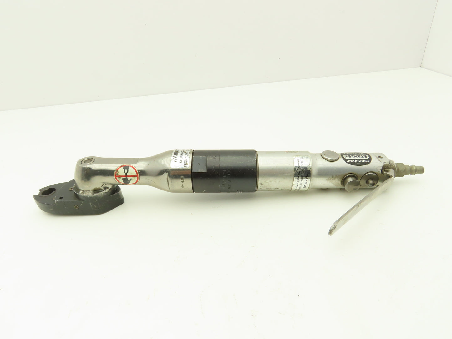 Stanley F30L132TA-27 Pneumatic Crowfoot Nutrunner 12mm Right Angle Nut Driver