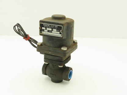 Magnatrol E129L63Z LIQ.CO2 Bronze Solenoid Globe Valve 3/4"npt 500psi 120V