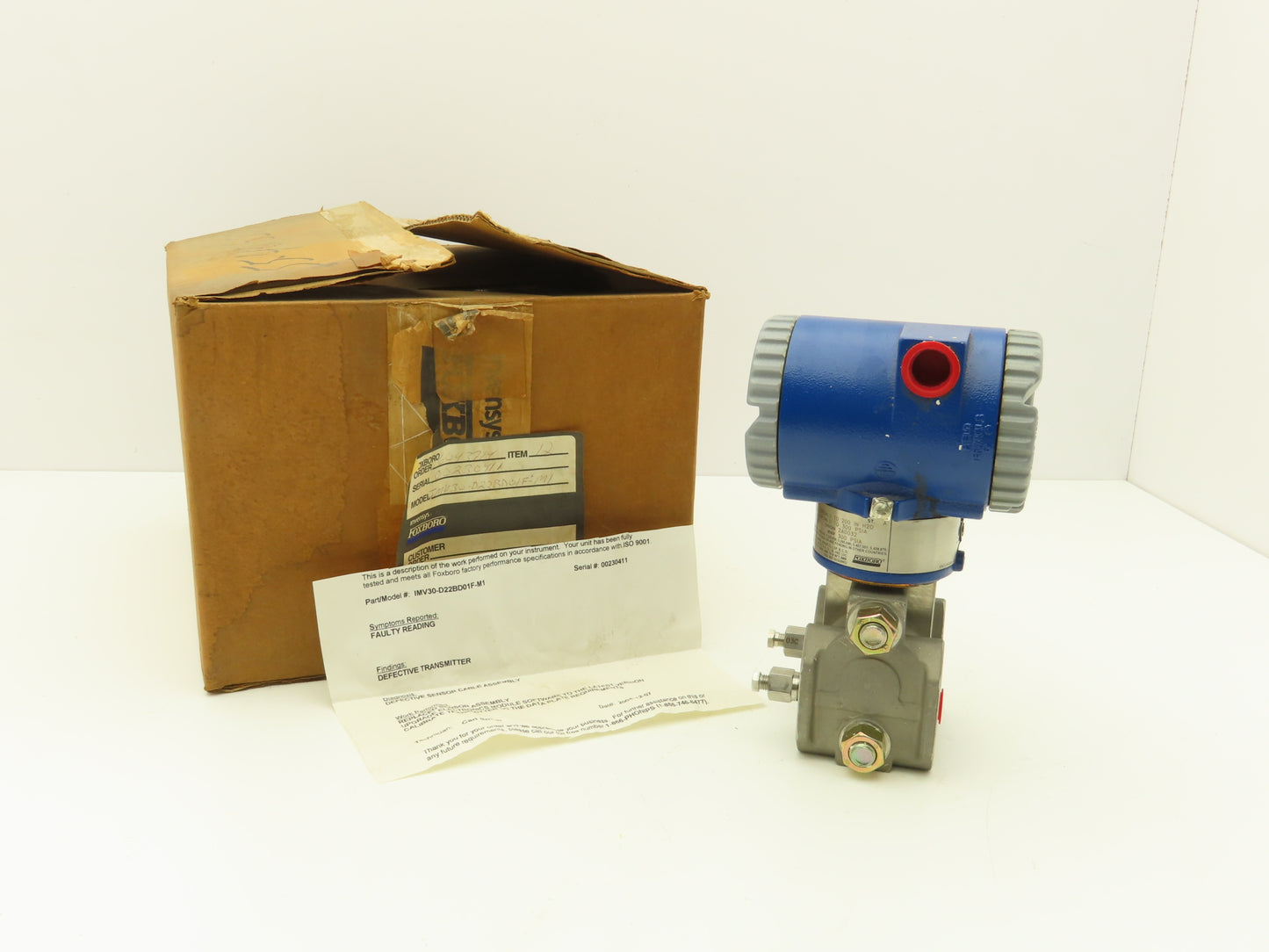 Foxboro IMV30-D22BD01F-M1 Electronic Pressure Transmitter 12.5-42VDC 300PSIA